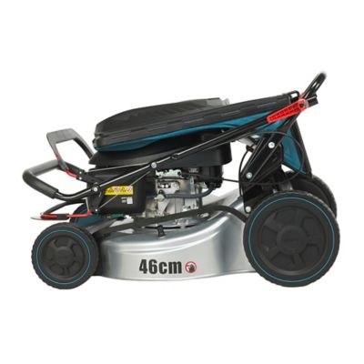Tondeuse thermique autotractée 145 cm³ - largeur de coupe 46 cm - bac 65 L Erbauer ELMP145SP46
