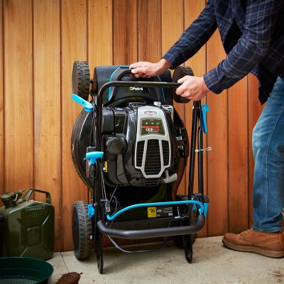 Tondeuse thermique autotractée 163 cm³ - largeur de coupe 51 cm - bac 60 L Mac Allister MLMP675SP51-M&S