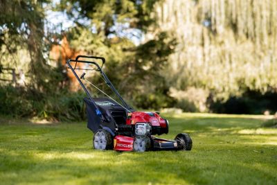 Tondeuse thermique autotractée 163 cm³ - largeur de coupe 53 cm - bac 57 L - Toro Recycler® S53VST-21753