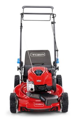 Tondeuse thermique autotractée 163 cm³ - largeur de coupe 55 cm - bac 63 L - Toro Recycler® S55OST-21770
