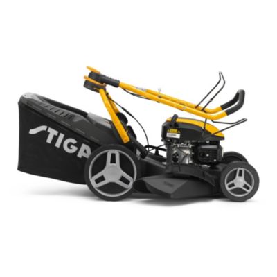 Tondeuse thermique autotractée 166 cm³ - largeur de coupe 51 cm - bac 60 L Stiga Combi 753 S