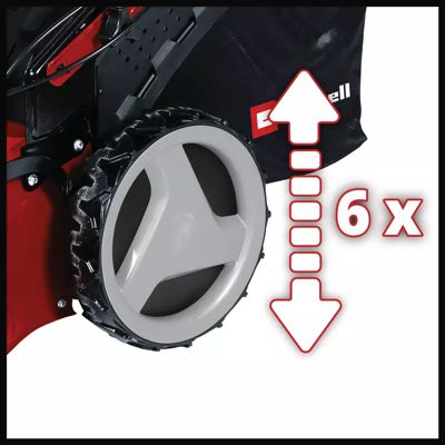 Tondeuse thermique autotractée 170 cm³ - largeur de coupe 51 cm - bac 70 L Einhell GC-PM 51/3 S HW-E Li