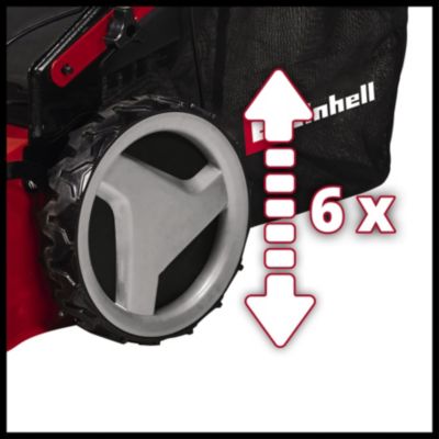 Tondeuse thermique autotractée 170 cm³ - largeur de coupe 51 cm - bac 70 L Einhell GC-PM 51/3 S HW