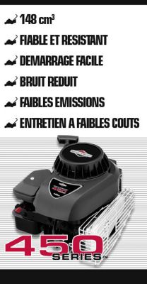 Tondeuse thermique Mac Allister MLMP450HP40