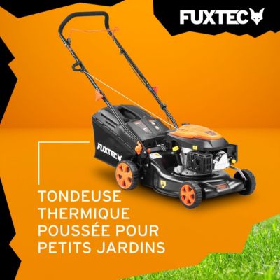Tondeuse thermique poussée 42cm 146cm3 - FUXTEC FX-RM4346ECO - 3,5CV Easy Clean