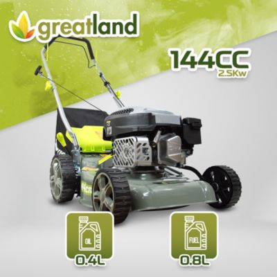 Tondeuse thermique tractée 144 CC - 400mm - Bac 40 litres