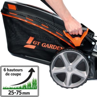Tondeuse thermique tractée, 170 cm3, moteur HONDA - GT GARDEN