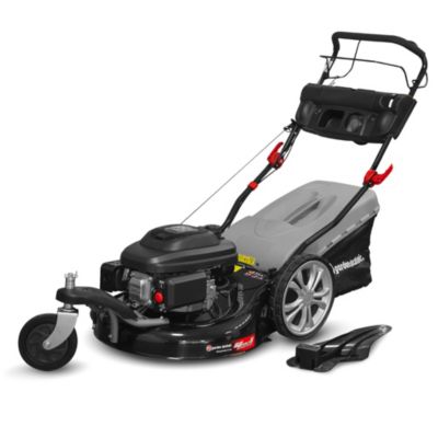 Tondeuse thermique tractée 3 roues 196cc - 55cm - 65L - Elem Garden