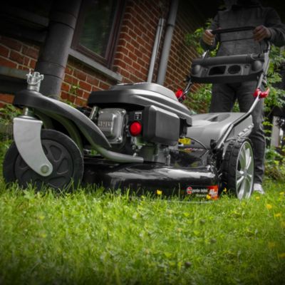 Tondeuse thermique tractée 3 roues 196cc - 55cm - 65L - Elem Garden