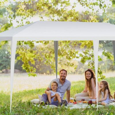 Tonnelle 3x6M de Jardin Tente de Réception Barnum Pliant pour Evénement Bière Fête Camping sans Bâche