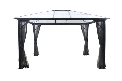 Tonnelle autoportante en aluminium Yallis 3 x 3,65m