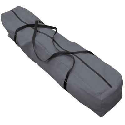 Tonnelle autoportante pliante Frandis gris 3 x 3 m + sac de transport