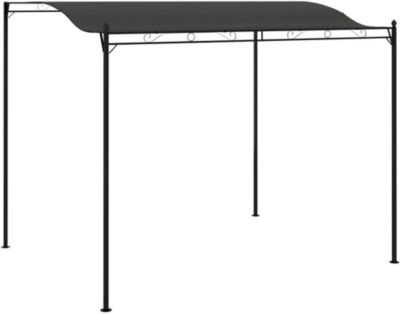 Tonnelle Auvent de Parasol Tonnelle Chapiteau Pavillon Auvent Tente de Réception Jardin Terrasse 3x2,4 m