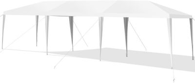 Tonnelle de Jardin 3X9 M  Imperméable Barnum Pliant Tente de Réception pour Mariage Fête