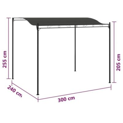 Tonnelle de Jardin et Tente de Reception 3x2,4 m