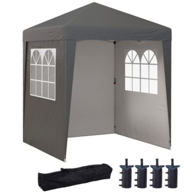 Tonnelle de jardin pliante pop-up réglable anti-UV 30+ sacs