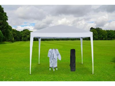 Tonnelle de jardin pliante "Svetlana 3"  9 m²  3 x 3 m  Blanc