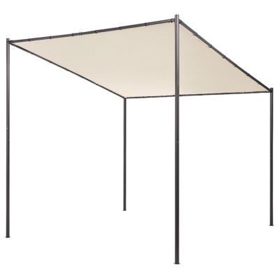 Tonnelle de jardin VIMINO 282 cm 294 cm Métal Beige