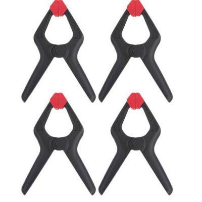 TOOLCRAFT 1611470, lot de 4 pinces à ressort, ouverture 40 mm, longueur ...