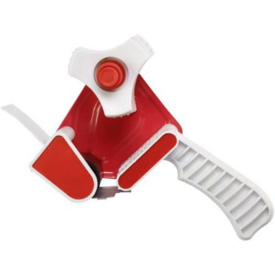 TOOLCRAFT Dévidoir ruban adhésif rouge et blanc, compact pour rouleaux ...