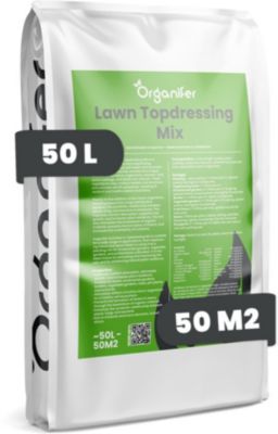 Topdressing pour Gazon - Mix avec Mycorhizes et Rhizobactéries - 50 Litres - Organifer