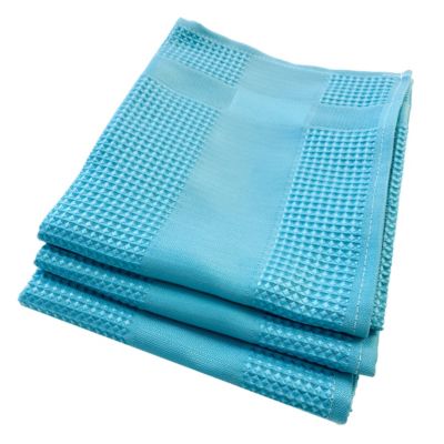Torchon microfibre BLUE DIAMOND - les 3