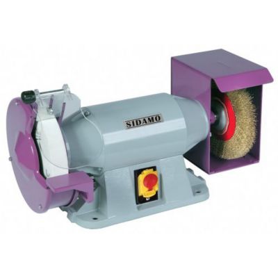 Touret meule-brosse 0,9kW Expert 200 TB mono - SIDAMO - 20113604
