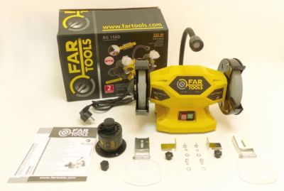 Touret à meuler 400W BG 150C meule-meule 2x150mm - FARTOOLS - 110250