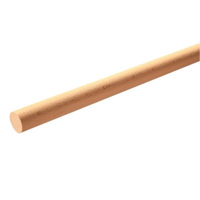 Tourillon bois lisse - Longueur : 1000 mm - Diamètre : 10 mm