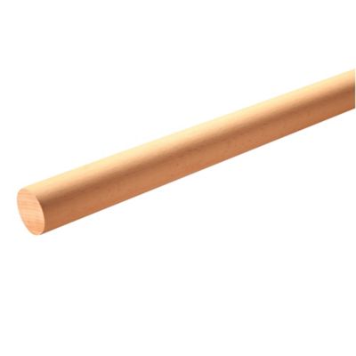Tourillon hêtre lisse ø30 mm L.1 m