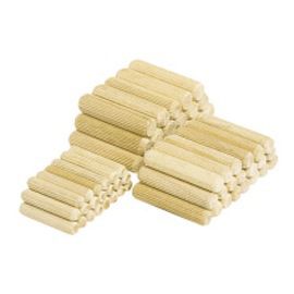 Tourillon strié vendu par 30 Wolfcraft 2907000 en bois de hêtre Ø.8 x L.40 mm