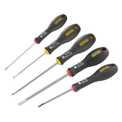 Tournevis, 5 pièces + 1 pince multiprise Stanley