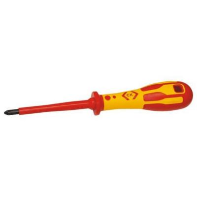 Tournevis cruciforme VDE PH1 T49142-1 80 mm manche ergonomique 107 mm