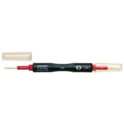 Tournevis de précision céramique 4 en 1 réversible T4856 - embouts PH0/fente