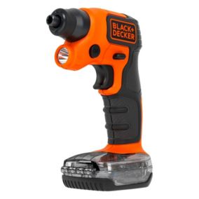 Tournevis électrique 3.6V + coffret 31 embouts de vissage - BLACK+DECKER BDCSFS30C-QW