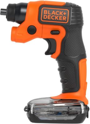 Tournevis électrique 3.6V + coffret 31 embouts de vissage - BLACK+DECKER BDCSFS30C-QW