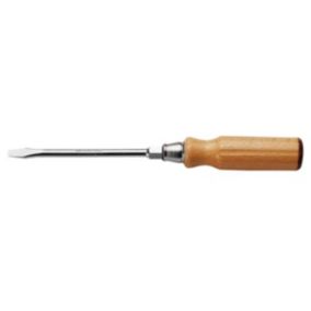 Tournevis manche bois pour vis à fente 6,5x125mm longueur totale 240mm - FACOM - ATHH.6.5X125