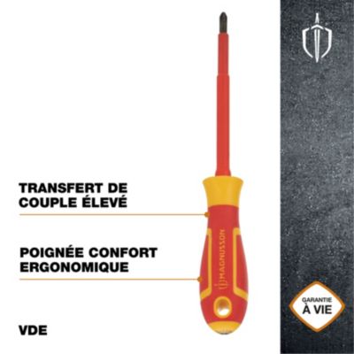 Tournevis Philips VDE Magnusson PH2 125 x 6 mm