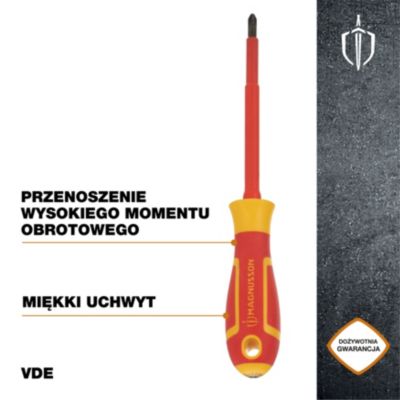 Tournevis Philips VDE Magnusson PH2 125 x 6 mm