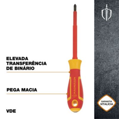 Tournevis Philips VDE Magnusson PH2 125 x 6 mm