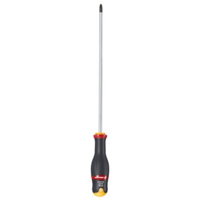 Tournevis Phillips PH2 - Longueur 250 Mm, En Acier Au Carbone, Poids 118 G, Pour Bricolage Et Réparations Générales