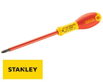 Tournevis phillips PH2 x 125mm isolé 1000V  STANLEY Fatmax