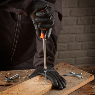 Tournevis plat Magnusson 150 x 8mm noir et orange