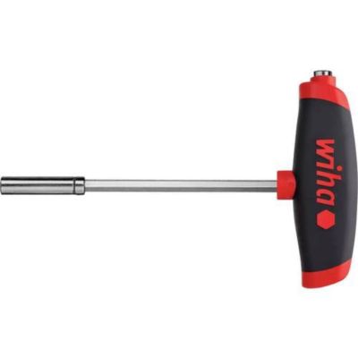 Tournevis porte-embout magnétique 1/4" (6,3 mm) lame 150 mm en acier Chrome-Vanadium