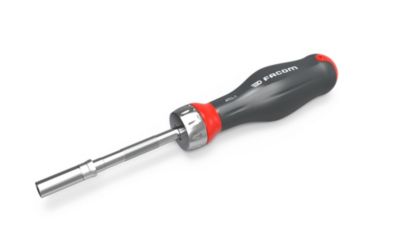 Tournevis porte-embouts à cliquet Facom Protwist + 15 embouts
