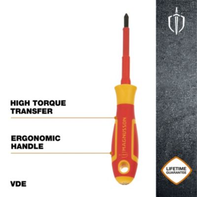 Tournevis Pozidriv VDE Magnusson PZ1 75 x 1 mm
