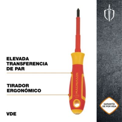 Tournevis Pozidriv VDE Magnusson PZ1 75 x 1 mm
