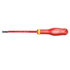 Tournevis Protwist isolé 1000V pour vis à fente 5,5x125mm longueur totale 235mm - FACOM - AT5.5X125VE
