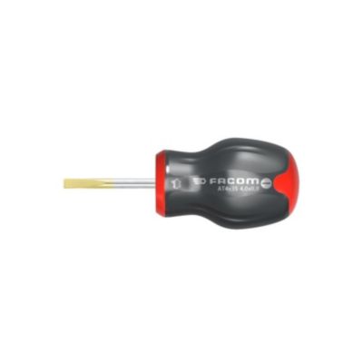 Tournevis Protwist pour vis à fente à lame courte 5,5x35mm longueur 91mm - FACOM - AT5.5X35