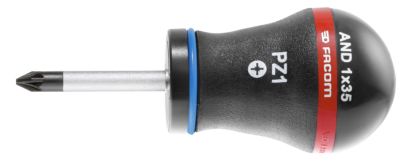 Tournevis protwist vis cruciforme pozidriv lame courte 1X35-ATD1X35